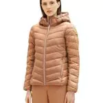 TOM TAILOR Damen 1036719 Lightweight Steppjacke mit Kapuze