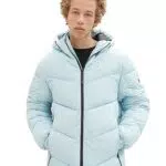 TOM TAILOR Denim Herren 1038858 Puffer-Jacke mit Kapuze