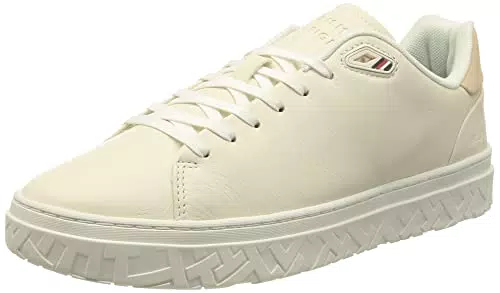 Tommy Hilfiger Herren Cupsole Sneaker Modern Iconic Court Leather Schuhe