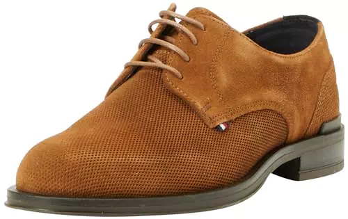 Tommy Hilfiger Herren Derby Schuhe aus Wildleder