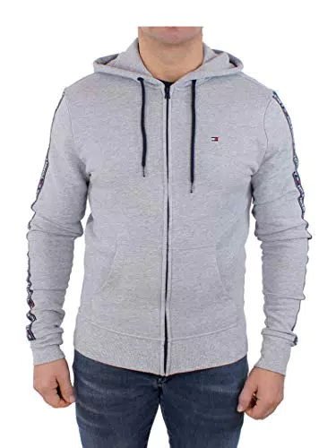 Tommy Hilfiger Herren Hoodie mit Reißverschluss Zipper