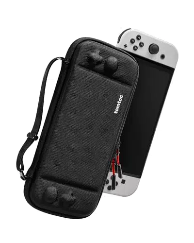 tomtoc Slim Tasche für Nintendo Switch und Switch OLED – Ultra-dünn Hartschalen Case