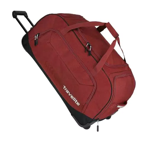 travelite KICK OFF Reisetasche mit Rollen für Urlaub und Sport, 120 Liter