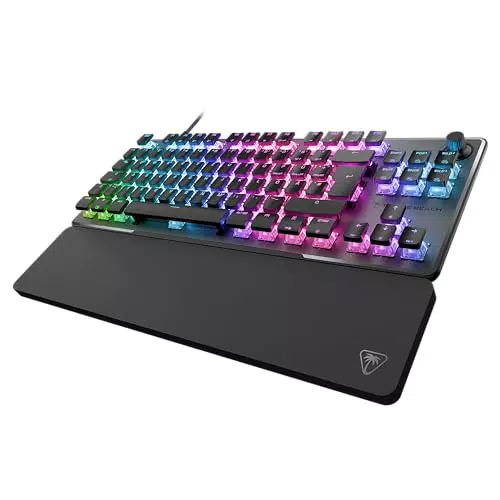 Turtle Beach Vulcan II TKL Pro - RGB Gaming Tastatur mit analogen Schaltern