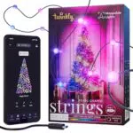 Twinkly Strings LED-Lichterkette USB-C, RGB, kompatibel mit Alexa und Google Home