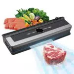 Vakuumiergerät mit Cutter – Automatischer Vakuumierer für Sous Vide und Frische