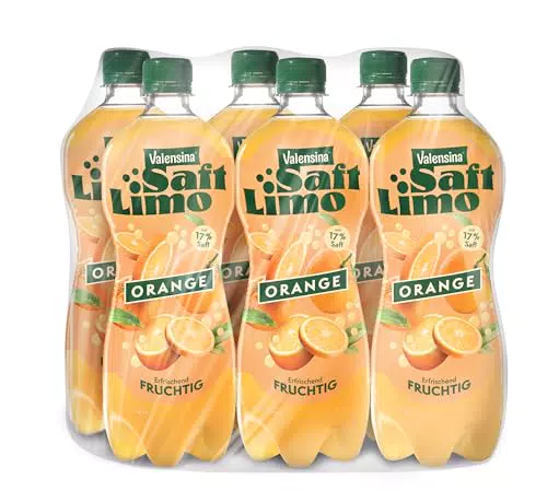 Valensina Orangenlimonade mit 17% Fruchtgehalt – Erfrischender Saftgenuss
