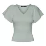 VERO MODA VMGINNY SS V-Neck Pullover für Damen