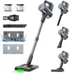 VersLife S7 Plus Akku Staubsauger mit Wischfunktion und 40000Pa Saugleistung