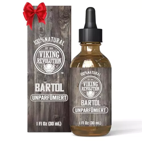 Viking Revolution Bartöl - Natürliches Argan- und Jojobaöl für Männer