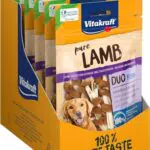 Vitakraft Fleischsnacks Lamb Duo – Getreidefreie Hundeleckerli mit Lamm und Fisch