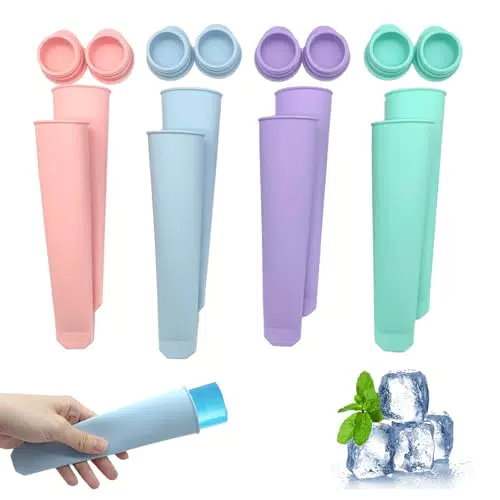 Vordpe Silikon-Eisformen – Wiederverwendbare Eisformen für Kinder und Erwachsene