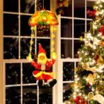 Weihnachtsmann Lichterkette mit Timer – 8 Modi für Innen und Außen
