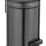 WENKO Küchen Abfalleimer Leman, 30 Liter, Mülleimer mit Absenkautomatik