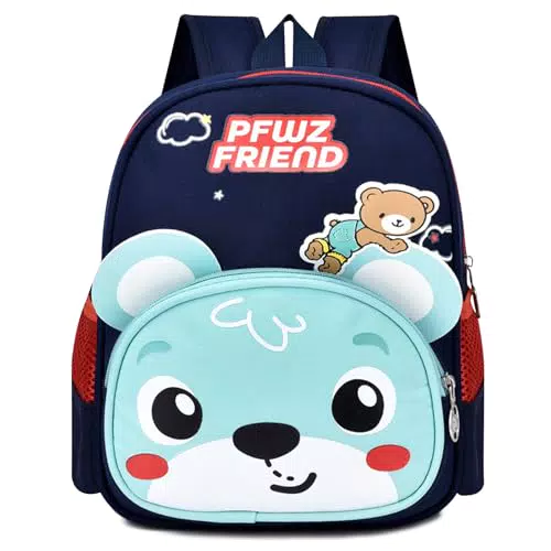 Wffeila Kinderrucksack für Jungen, verstellbar für Kindergarten, 1-5 Jahre