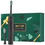 WHITOP CD-14 Elektrische Schallzahnbürste mit 4 Modi, Drucksensor und IPX8 wasserdicht