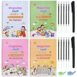 Winthai Magisches Übungsheft für Kinder – Kalligraphie und Zeichnung