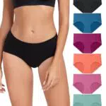 wirarpa Damen Unterhosen aus Baumwolle - Bequeme atmungsaktive Slips