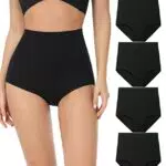 wirarpa Damen Unterhosen aus Baumwolle mit super hoher Taille