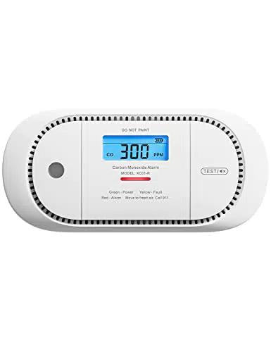 X-Sense Kohlenmonoxid-Warnmelder mit digitaler LCD-Anzeige