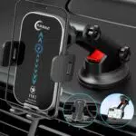 XIMINNO 15W Handyhalterung Auto mit Ladefunktion und automatischer Klemmung