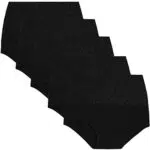 YaShaer Damen Unterhosen aus Baumwolle, Hohe Taille Slips für Frauen