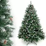 Yorbay künstlicher Weihnachtsbaum Tannenbaum für festliche Dekoration