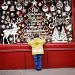 Yuson Fensterbilder Weihnachten - Selbstklebende Fensterdeko Wiederverwendbar