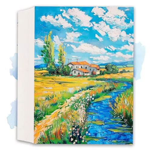 Aquarellpapier für Künstler – Blanko Malpapier für Kinder und Studenten