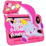 Kids Tablet 2025 - Android 14, 7 Zoll, 10GB RAM, 64GB ROM, 8-Core, WLAN 6, Bluetooth 5.0