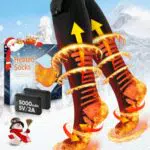 Beheizbare Socken 2025 - Wiederaufladbare Heizsocken mit 3 Wärmeeinstellungen