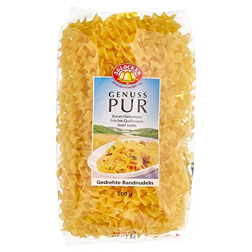 Glocken Genuss Pur Bandnudeln – Leckere gedrehte Pasta für jeden Anlass