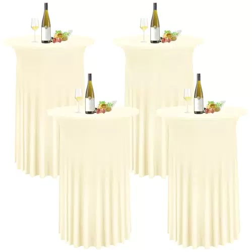 Stehtisch Hussen von [Brand] für Bistrotische – Spandex-Stretch Tischdecke