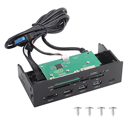 Brandname 5,25-Zoll USB 3.0 Kartenleser mit Audio-Hub für PC-Dashboard