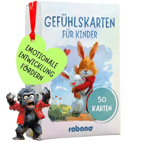 Gefühlsmonster Karten für Kinder – Emotionale Entwicklung im Kindergarten fördern