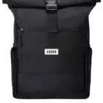 AARON Rucksack für Damen und Herren mit Laptopfach und AirTag Halter, Rolltop Backpack