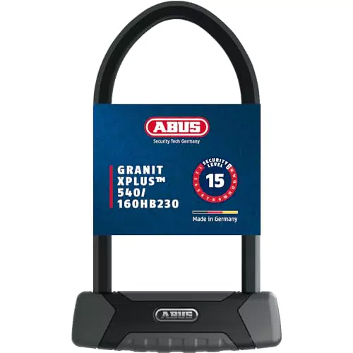 ABUS Granit XPlus 540 Fahrradschloss mit 13 mm Bügel und XPlus Zylinder