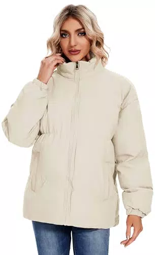 Actcat Damen Steppjacke – Warme Übergangsjacke für Herbst und Winter