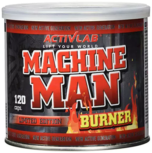 Activlab Man Burner - Effektiver Fatburner mit B-Vitaminen, Koffein und L-Carnitin