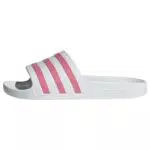 adidas Damen Adilette Aqua Slide Sandal, Almost pink/FTWR White/Almost pink