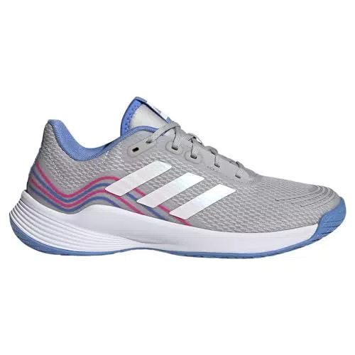 adidas Damen Novaflight Volley Sneakers, Grey Two/Ftwr White/Silver Dawn