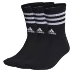 adidas 3-Streifen Cushioned Crew Socken für Unisex