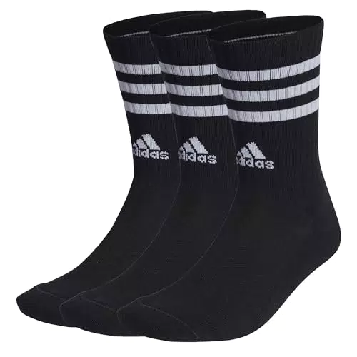 adidas 3-Streifen Cushioned Crew Socken für Unisex