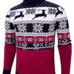 AIDEAONE Stehkragenpullover Herren - Rollkragen Strickpullover Slim Fit