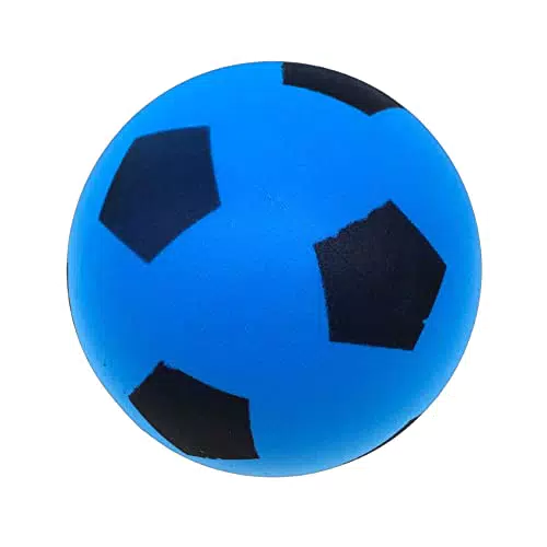 alldoro 63105 – Schaumstoffball im Fußball-Design für Kinder ab 18 Monaten