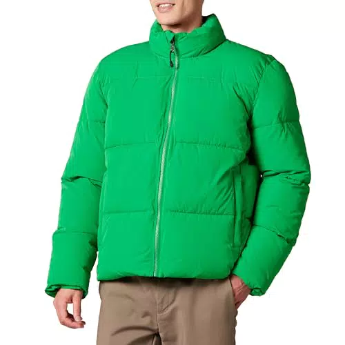 Amazon Essentials Herren Steppmantel mit Stehkragen in Übergrößen