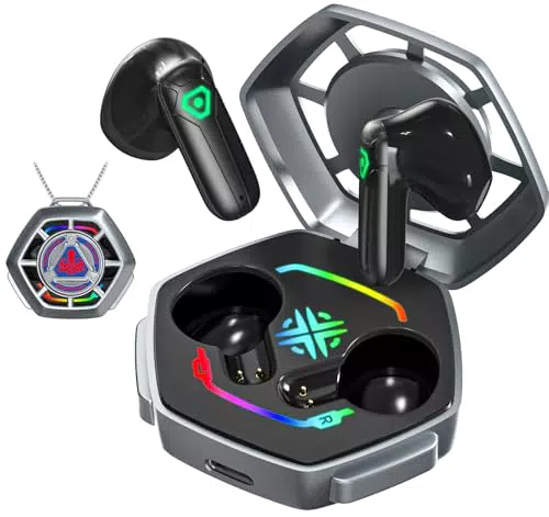 ANCwear TWS Wireless Earbuds Bluetooth 5.3 mit Mikrofon und anpassbarem Ladecase