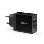 Anker 24W 2-Port USB Ladegerät mit PowerIQ Technologie für iPhone