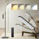 ANTENLICHT Stehlampe LED dimmbar mit Fernbedienung und Timer-Funktion