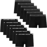 ANTONIO ROSSI Herren-Boxer-Hipster - Herren-Boxershorts Multipack mit elastischem Bund